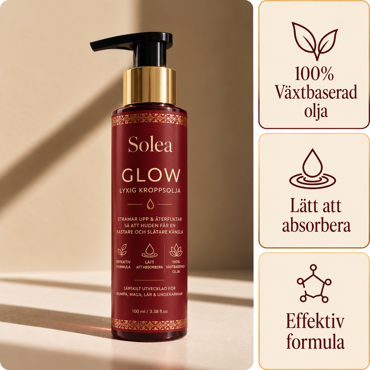 Solea Glow Kroppsolja